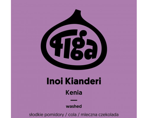 Figa Coffee - kawa ziarnista Kenia Inoi Kianderi Washed Filter 250 g
