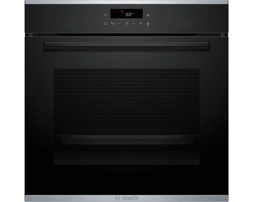 Bosch Oven | HBA272BB3 | 71 L | Electric | Pyrolysis/Hydrolytic | Touch control | Height 59.5 cm | Width 59.4 cm | Black