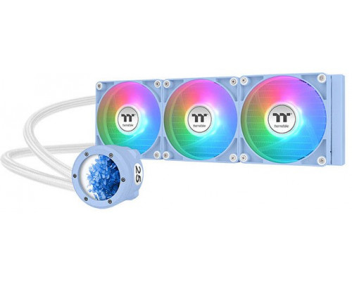K Cooler Wasserkühlung Thermaltake TH360 V2 Ultra ARGB Sync All-In-One Liquid Cooler Hydrangea Blue (hellblau)