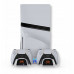 YAXO Stand chłodwith ąca i charging ARCTIC BREEZE NE for PS5/PS5 Slim/PS5 Pro Alpine White