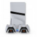 YAXO Stand chłodwith ąca i charging ARCTIC BREEZE NE for PS5/PS5 Slim/PS5 Pro Alpine White