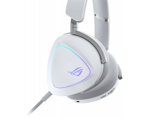 ASUS ROG Delta II Zestaw słuchawkowy Przewodowy i Bezprzewodowy Opaska na głowę Gaming USB Type-C Bluetooth Czarny