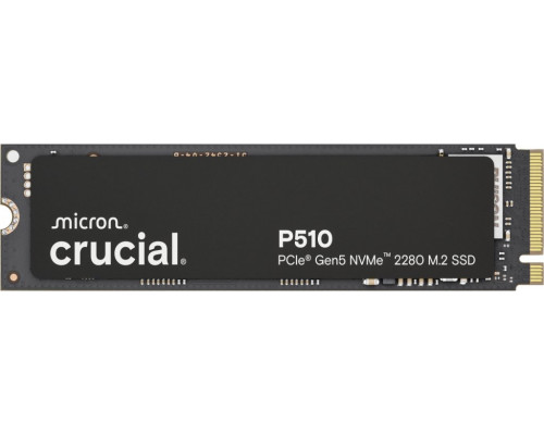 Crucial P510 - SSD - 2 TB - intern - M.2 2280 - PCI Express 5.0 x4 (NVMe)