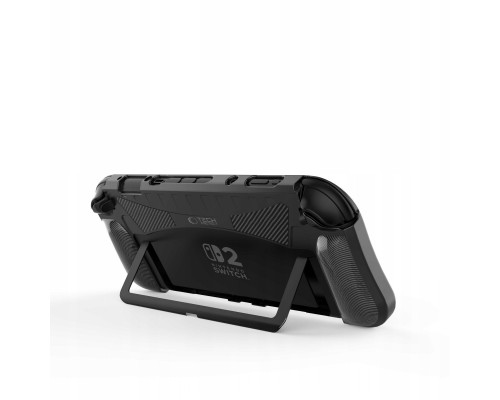 TECH-PROTECT TPUCARBON NINTENDO SWITCH 2 BLACK