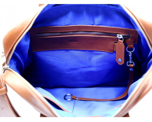 Lumi Juhana Computer bag, cognac