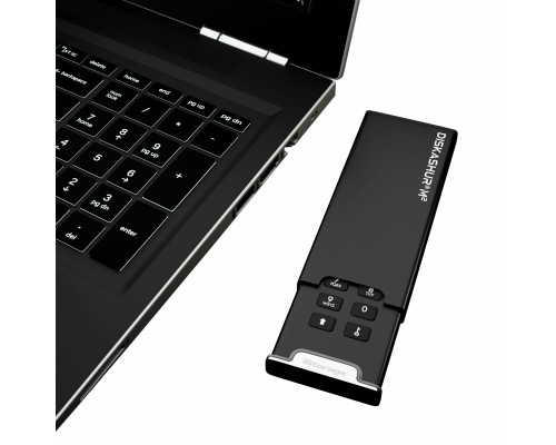 iStorage diskAshur M2 PIN 2 TB USB Type-A / USB Type-C 3.2 Gen 1 (3.1 Gen 1) Black