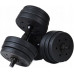 Dumbbells Bitumiczne 20 kg Zestaw 2x10kg
