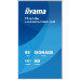 IIYAMA LH6581UHSG-1AG 165,1cm 65Zoll Gallery Line removable frame 3840x2160 UHD VA ELED 2xHDMI 1xUSB-C 2xUSB 2.0 Android 14