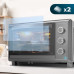 Cecotec Mini Oven | Bake&Toast 2600 Black 4Pizza | 26 L | 1500 W | Black