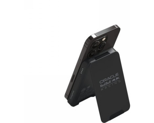 Mophie Snap+ Powerstation Mini Stand Redbull Racing - magnetic powerbank 5000mAh z podstawką kompatybilny z MagSafe (1x port USB-C) (black)