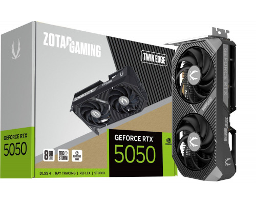 Zotac Gaming GeForce RTX 5050 Twin Edge 8GB GDDR6 DLSS4 (ZT-B50500E-10M)