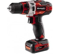 Einhell cordless drill TE-CD 12/1 Li(red / black, Li-ion battery 2Ah)