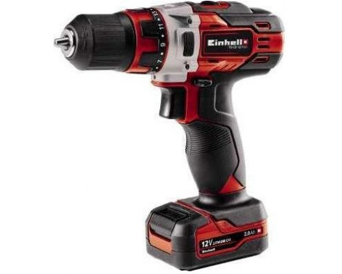 Einhell cordless drill TE-CD 12/1 Li(red / black, Li-ion battery 2Ah)