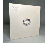Oura Ring 4 smart ring, Silver, size 7