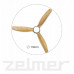 Plustek WENTYLATOR SUFITOWY ZCF 7600 40W 132cm LED 18W BUK/CZARNY