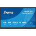 iiyama TE6512MIS-B4AG signage display Płaski panel Digital Signage 165,1 cm (65") LCD Wi-Fi 400 cd/m 4K Ultra HD Czarny Ekran dotykowy Procesor wbudowany Android 11 24/7