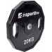 inSPORTline Rubberized load Ruberton 20 kg black (15893)