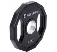 inSPORTline Rubberized load olympic Ruberton 2,5 kg black (15896)