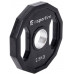 inSPORTline Rubberized load olympic Ruberton 2,5 kg black (15896)
