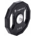 inSPORTline Rubberized load olympic Ruberton 2,5 kg black (15896)