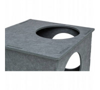 Nele, wie�a, cat, filc, gray, 38 x 105 x 38cm