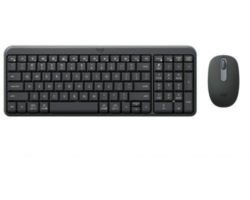 LOGITECH MK250 Wireless Keyboard and Mouse Graphite (US)