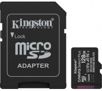 SD  Kingston Canvas Select Plus MicroSDXC 128 GB UHS-I/U1 A1 V10 (SDCS3/128GB)
