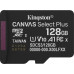 SD  Kingston Canvas Select Plus MicroSDXC 128 GB UHS-I/U1 A1 V10 (SDCS3/128GB)