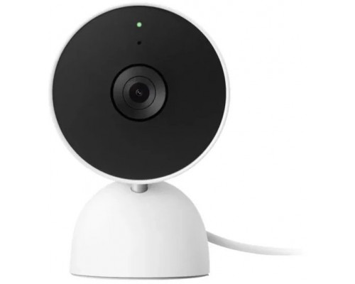 Google Nest Cam, IP security camera, Indoor, Wired, Desk/Wall, White, Bullet