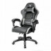 VARR GAMING CHAIR BACKREST+ARMRESTS REGULATION 2 PILLOWS FOTEL GAMINGOWY FIORANO REGULACJA OPARCIA I PODŁOKIETNIKÓW 2 PODUSZKI GREY+BLACK [45841]