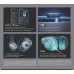 SteelSeries Gaming Headset | Arctis Nova 3PW | Bluetooth | Over-ear | Noise canceling | Wireless | Aqua