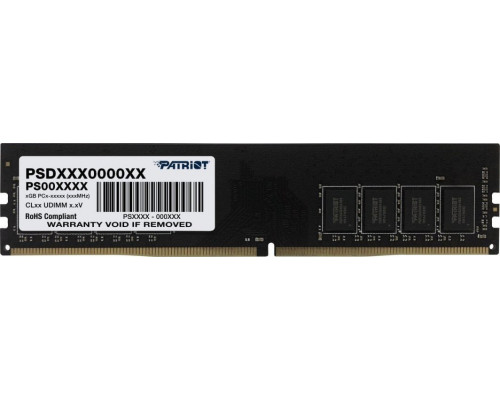 Patriot Signature, DDR4, 8 GB, 3200MHz, CL22 (7D4832AB80K00500PT)
