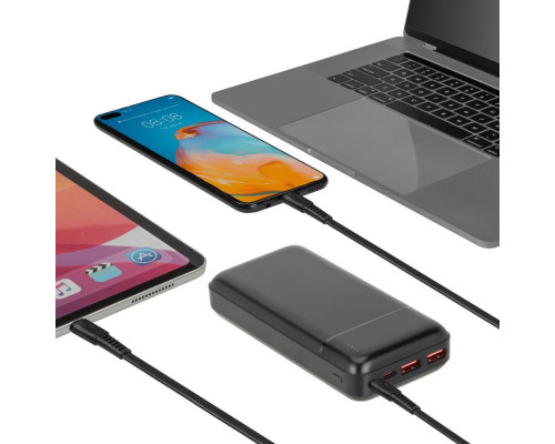 POWER BANK USB 20000MAH/VA2102 BLACK RIVACASE