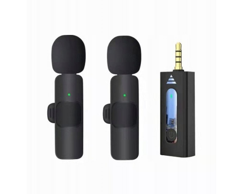 krawatowy bezprzewodowy jack 3,5mm 2szt