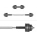 Dumbbells cast iron adjustable w walizce z gryfem, zestaw 15kg REBEL ACTIVE