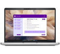 DELL Pro 13 Plus PB13250 Copilot+ PC Intel Core Ultra 5 236V Laptop 33,8 cm (13.3") Full HD+ 16 GB LPDDR5x-SDRAM 512 GB SSD Windows 11 Pro Czeski, Słowacki Srebrny