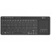 C-Tech C-TECH WLTK-03 Bezprzewodowa Touchpad czarna
