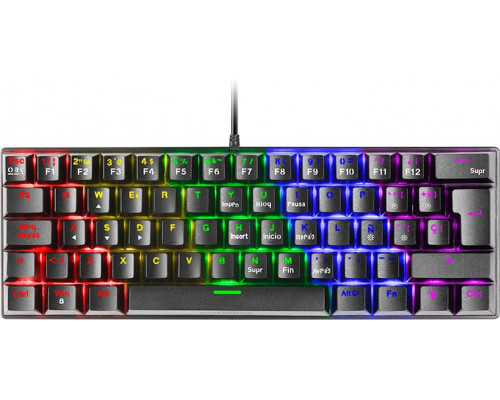 Mars Gaming MK60BUS Gaming Mechanical Keyboard RGB / Blue Switch / US