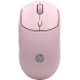 HP 400 Quiet Pink Wireless Mouse - mysz
