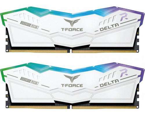 DDR5 Team Group D-ELTA RGB 32GB (2x16GB) 7600MHz CL36 1,4V White