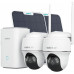 Reolink Reolink Home Hub Kit valvontajarjestelma, Home Hub + 2 x Argus PT Ultra aurinkopaneelilla