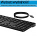 HP 320K Klaviatūra su USB jungtimi su laidu - Juodas - US/RUS