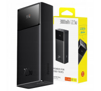 Baseus EnerFill FP41 30000mAh 22.5W with cable Baseus Simple USB-A - USB-C 3A 30cm - black