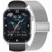 Smartwatch Damski GRAVITY GT28-9 Pasek + Bransoleta black Silver