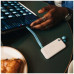 Dysk Zewnętrzny Verbatim Pocket SSD 1TB USB-C 3.2 gen.2 biały-jasnoblue 32320