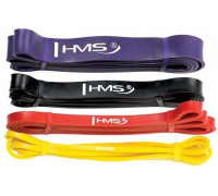 HMS Powerband GU05 dažādu pretestības līmeņu komplekts daudzkrāsains 4 gab.