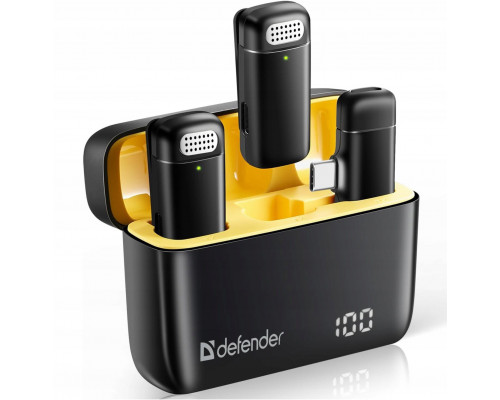 Defender, Lavalier mikrofon, TALKY-139, czarny