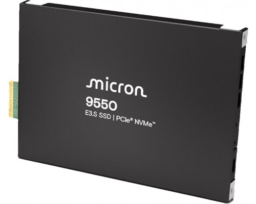 Micron 9550 MAX - SSD - Enterprise, Mixed Use - verschlusselt - 12.8 TB - intern - E3.S (E3.S) - PCI Express 5.0 x4 (NVMe) - 256-Bit-AES - TCG Opal Encryption 2.0, Self-Encrypting Drive (SED) - TAA-konform