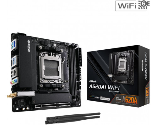ASRock A620AI WiFi AM5 mITX HDMI DDR5 retail