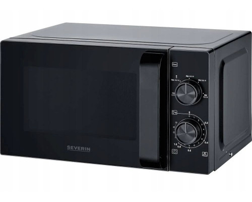SEVERIN Mikrofalówka Solo 20L, obrotowa, szklana, moc 700 W